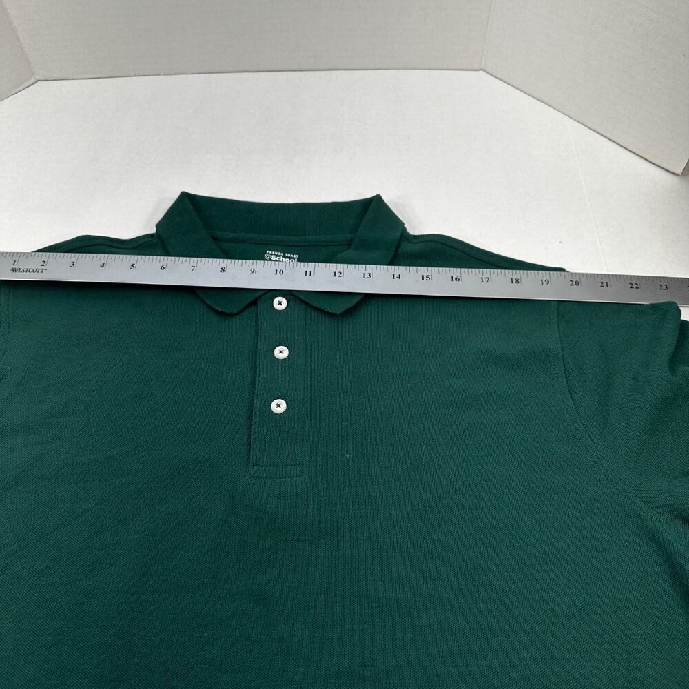 French Toast Men's Size XL Short Sleeve Sport Polo Academy Sports Outdoor Green - Picture 8 of 13
